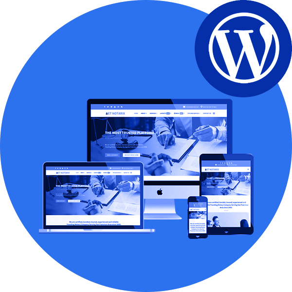 Création de site internet vitrine avec WordPress - Informacliq